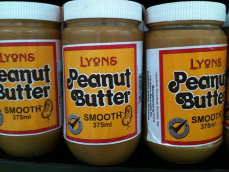 Lyons peanut butter