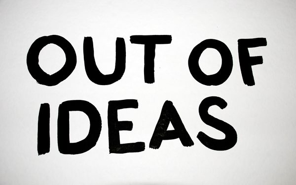 Is government running out of ideas?