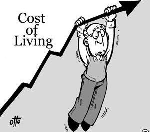 Cost of living and dying continues to rise