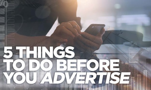 Before you advertise…