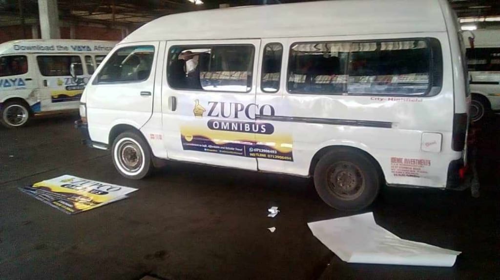 Desperate kombis use fake ZUPCO stickers to get back on the road