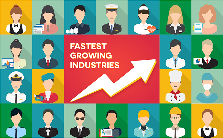 Top 5 Fastest Growing Industries To Consider For Business In 2023